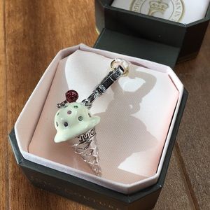Juicy Couture ice cream cone charm